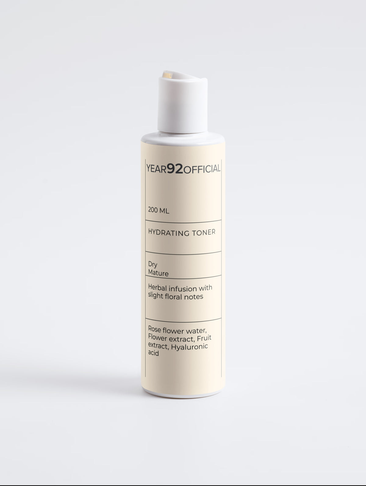 YEAR92 Hydraterende Toner – Droge Huid