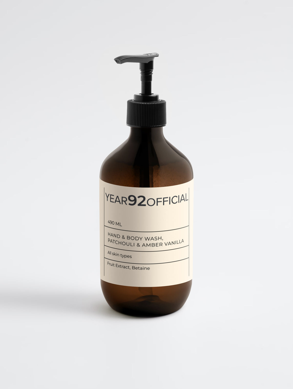 YEAR92 Hand & Body Wash – Amber & Vanille