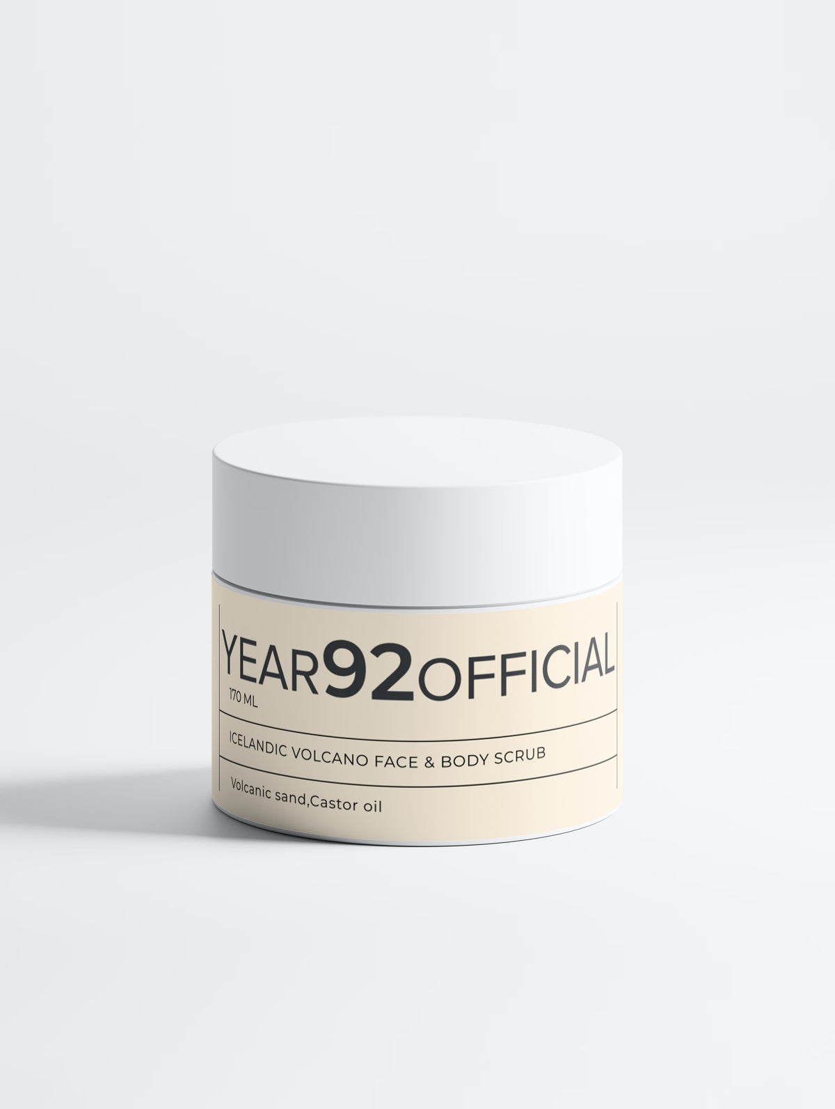 Senzara Icelandic Volcanic Scrub – For Face & Body