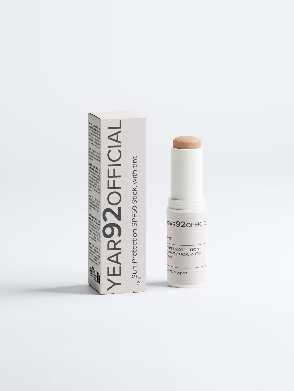 Senzara SPF 50 Minerale Zonnebrand Stick – Met Tint