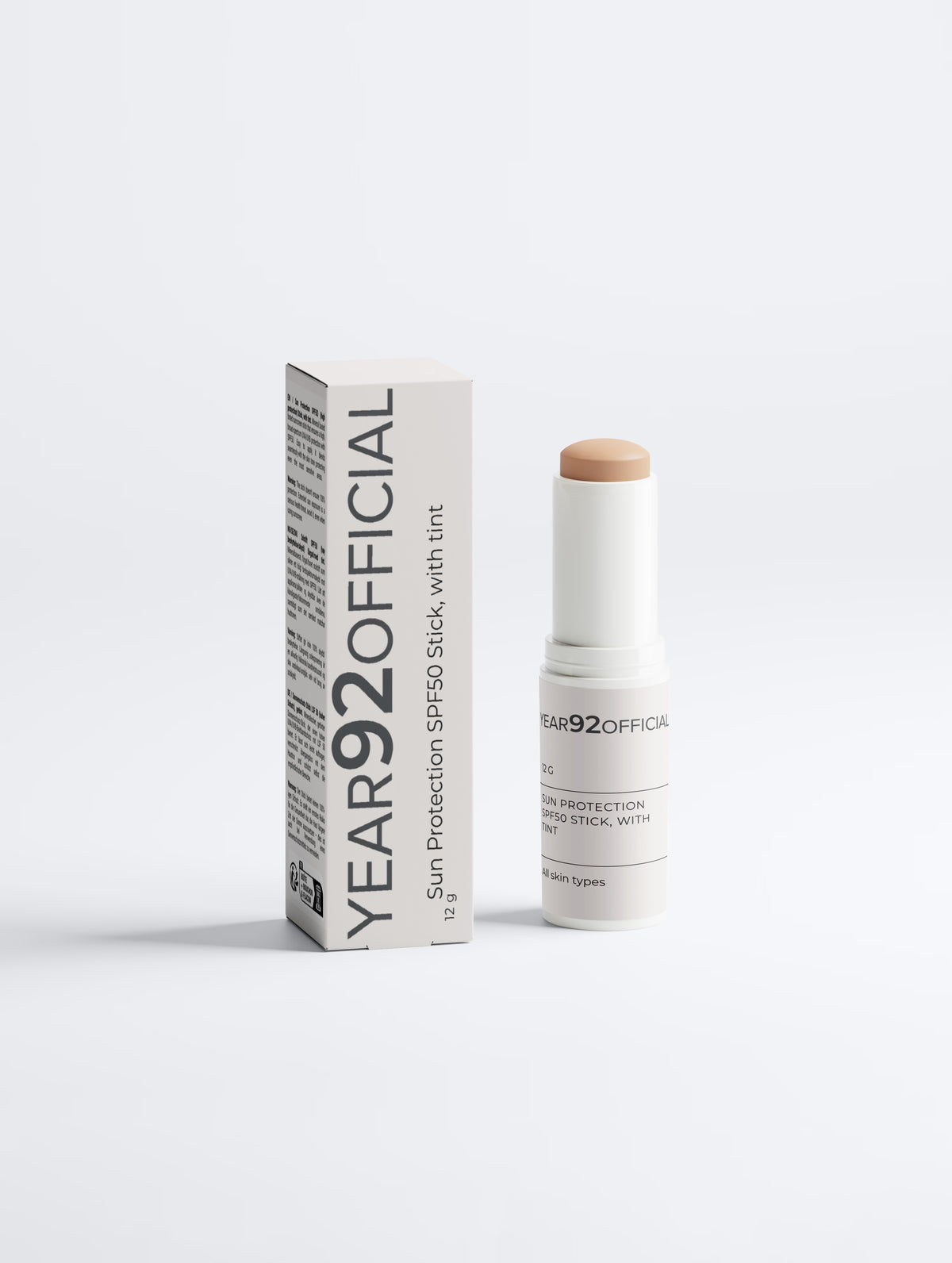 Senzara SPF 50 Minerale Zonnebrand Stick – Met Tint