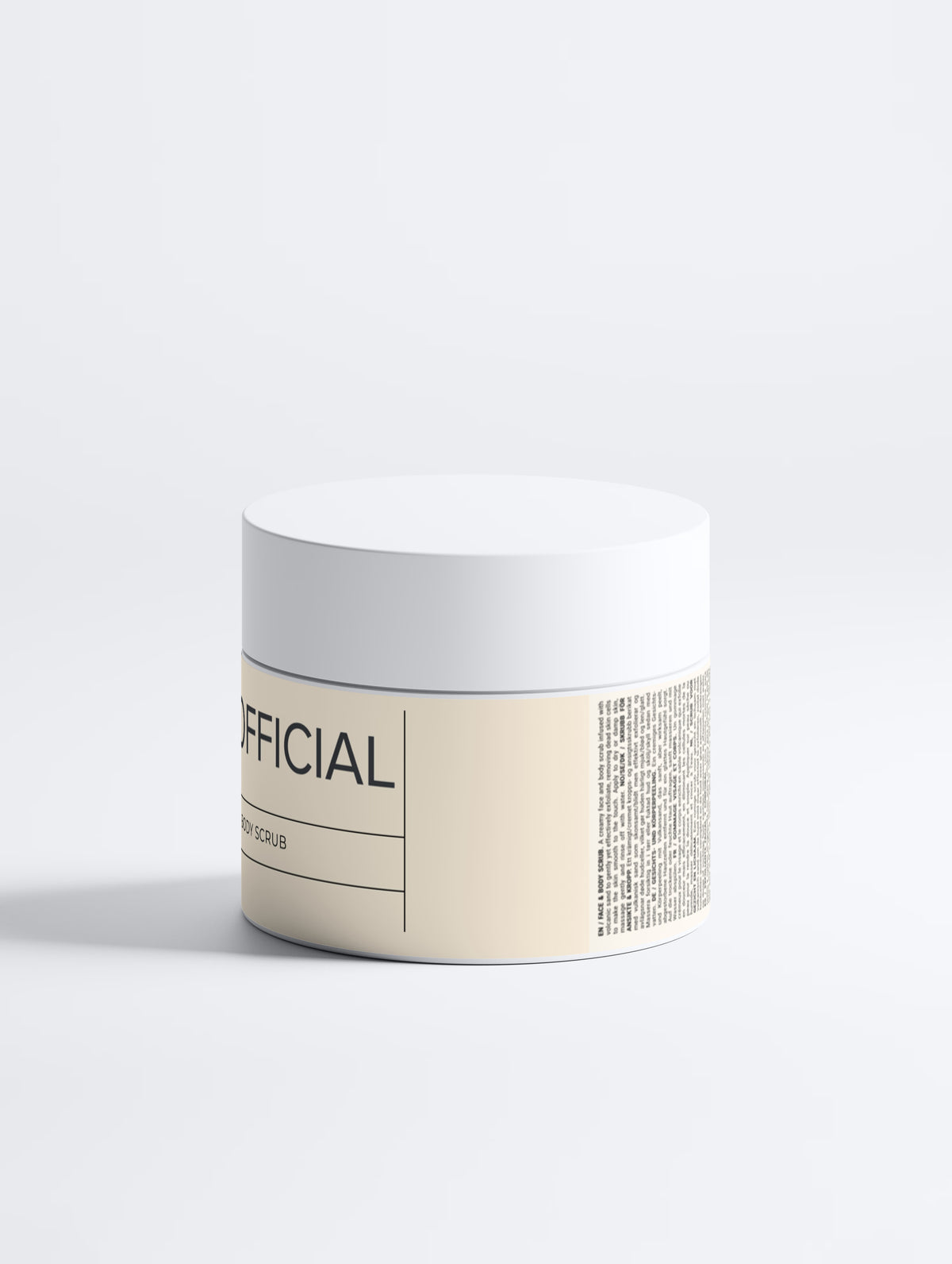 Senzara Icelandic Volcanic Scrub – For Face & Body